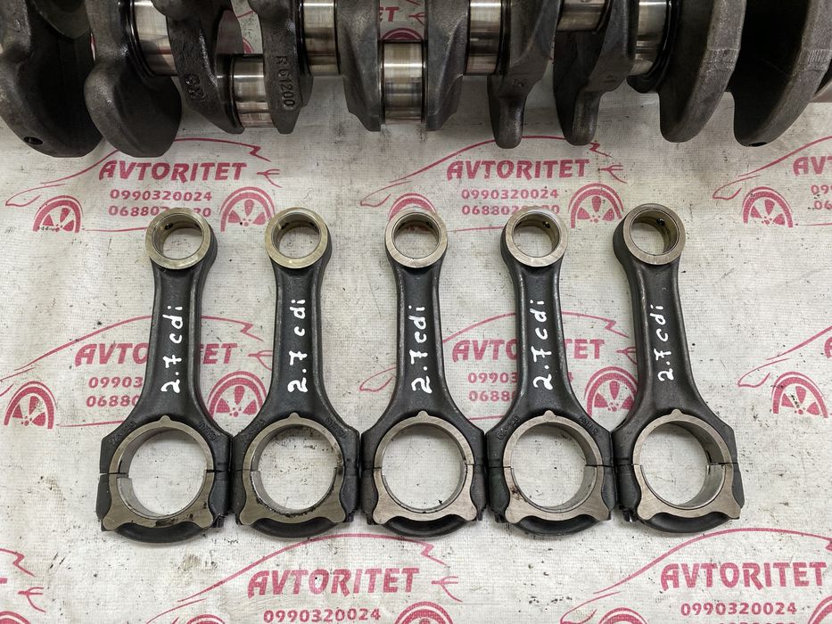 Колінвал Mercedes 2.7cdi(OM612)