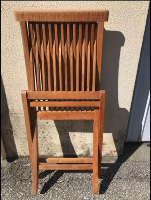 Cadeiras de Madeira como novas