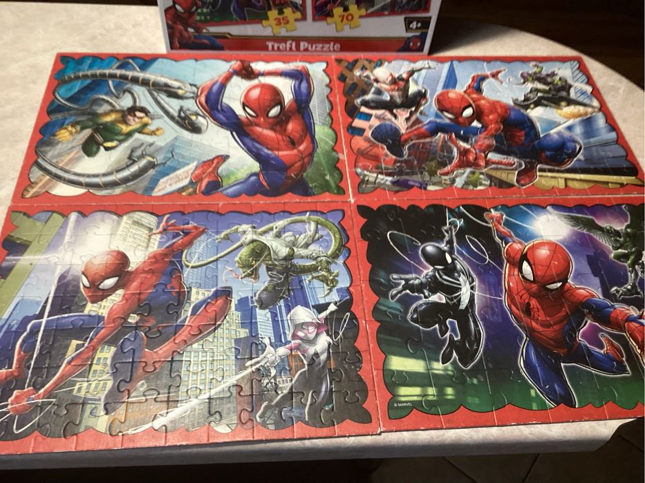 Пазли ЛЮДИНА ПАВУК.4 в 1.