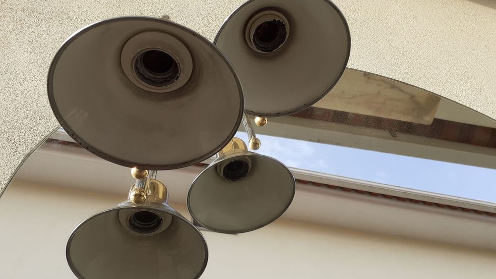 Espelho de casa de banho/wc com luz 95cmx70cm