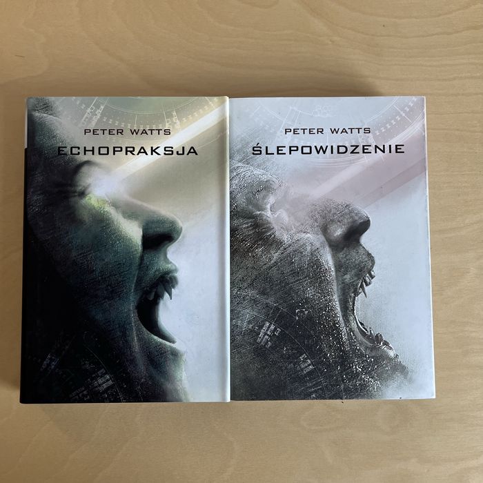 Peter Watts – Ślepowidzenie + Echopraksja | komplet | twarde SF