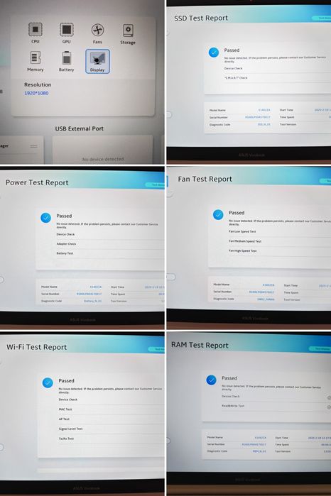 Laptop Asus Vivobook 14 Model X1402Z i5-1240/16GB/1TB