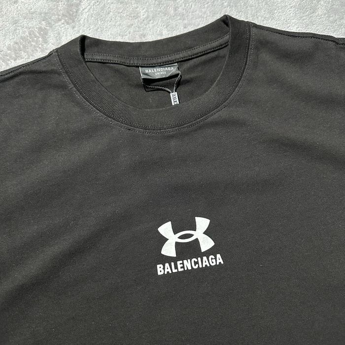 Футболка balenciaga under armour чорна С М