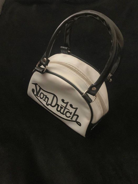 сумка Von Dutch кожаная