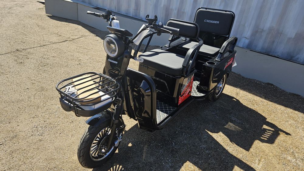 Crosser TR5 LFP АКБ 1500W-ЛІТІЙзалізофосфат ГАРАНТІЯ ! СЕРВІС!Відправка по Україні !кросер тр5 Трехколесный электроскутер тр1 тр5 кроссер crosser tr5
