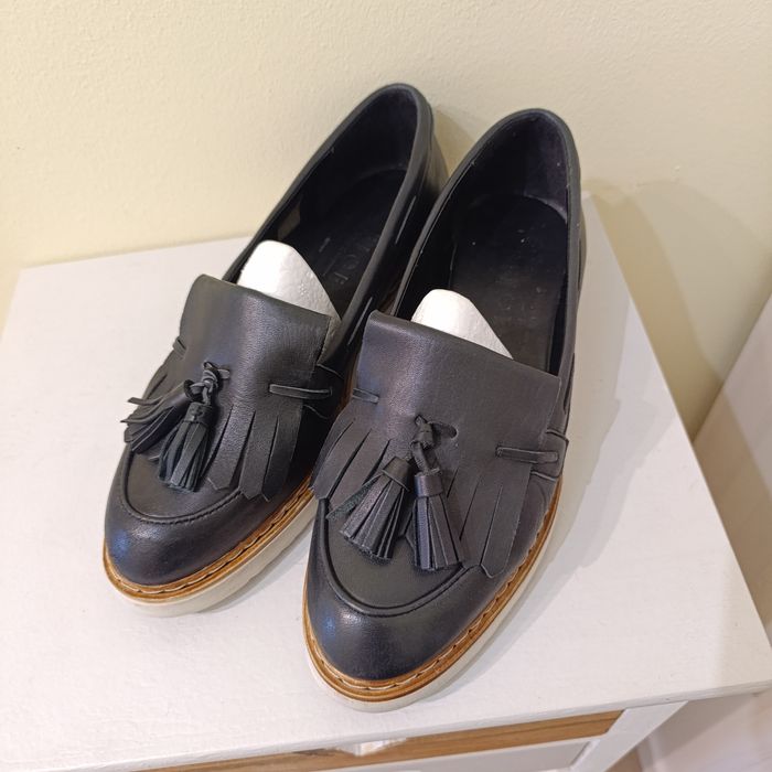Super loafersy damskie, skórzane 40 Office London
