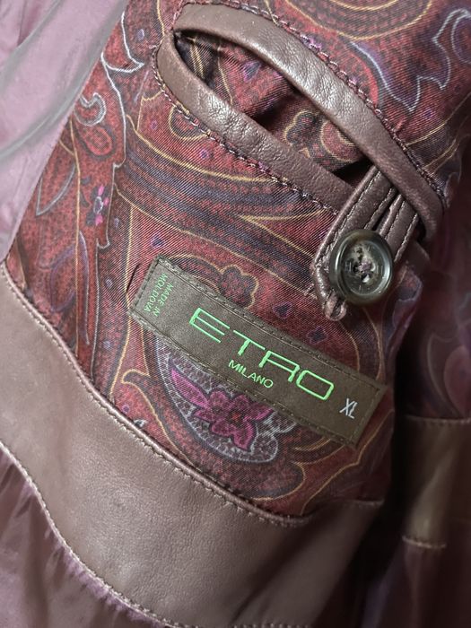 ETRO чоловічий пуховик