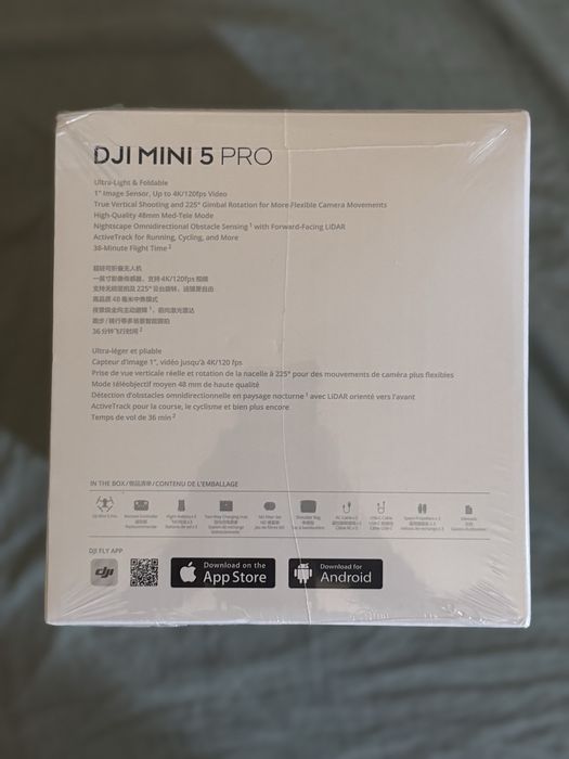 Dji Mini 5 Pro Fly More Combo NOVO SELADO