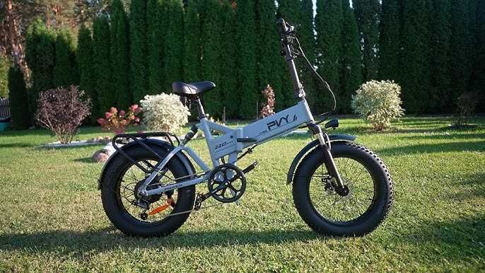 Bicicleta Elétrica PVY Z20 PLUS Cinza NOVA