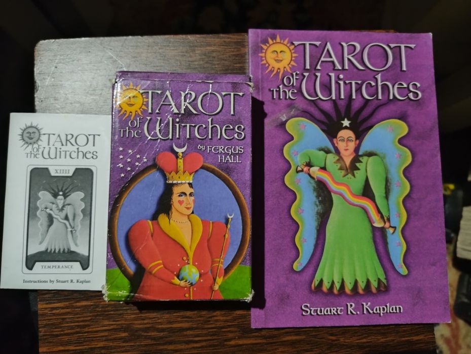 Talia kart tarota Tarot of the Witches ZESTAW