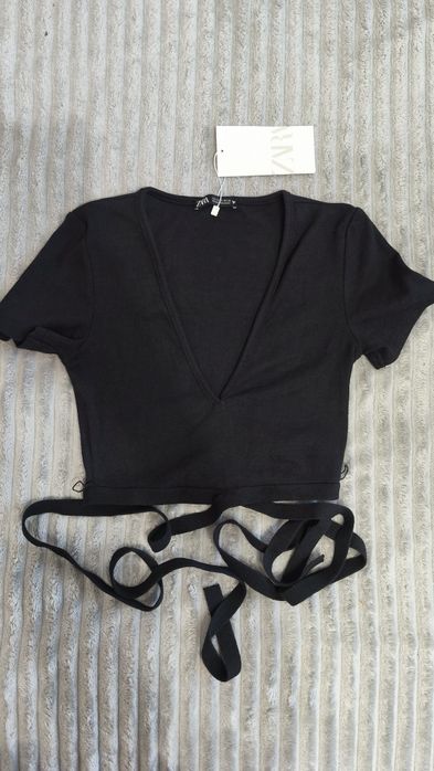 Топ у рубчик Zara