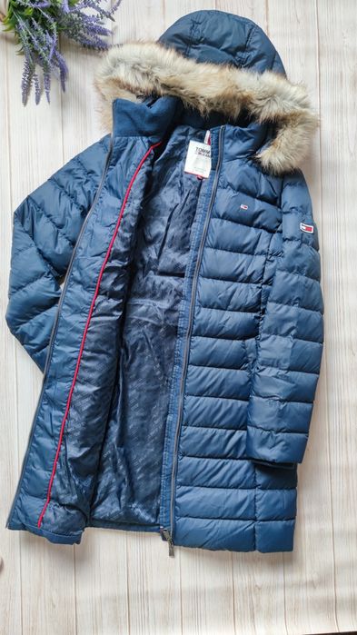 Жіночий пуховик, пальто, куртка Tommy Hilfiger, пуховик Томмі, розмір