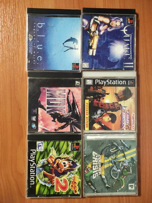 диски sony playstation 1 2