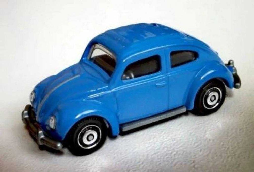 Hot Wheels / Matchbox Volkswagen VW Beetle 1962 Garbus niebieski czerw