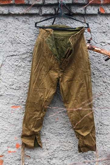 Штаны ватные военные