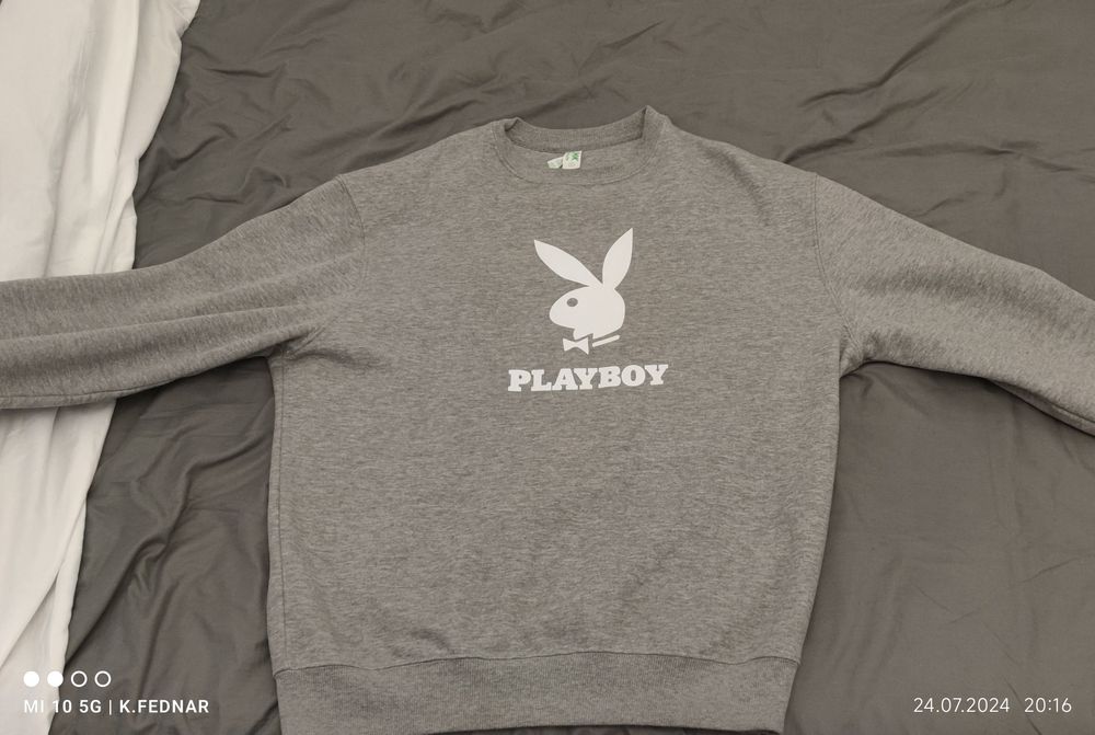 Bluza Playboy Szara Rozmiar L