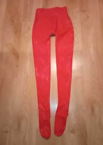 889a/ OD RĘKI Kostium Sylwester spodnie M leginsy legginsy lateks latex