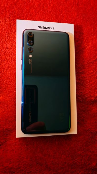 Smartfon Huawei P20Pro 6/128GB. Laica OIS B/W laser+PDAF 6,1"Oled 40Mpix 4000mAh  stereo z Dolby Atmos st.jak Nowy