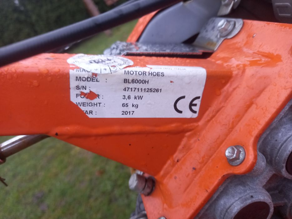 Glebogryzarka benassi  bl6000h 2017r Honda gx 160 5,5hp