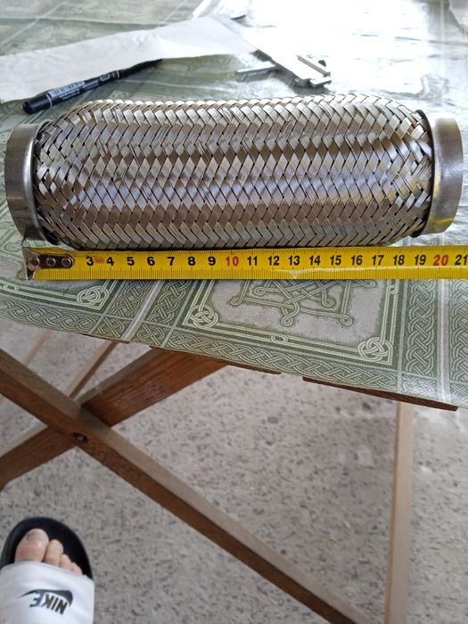 Гофра глушителя дэо Ланос