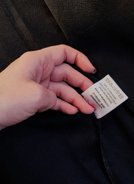 Черный женский пиджак