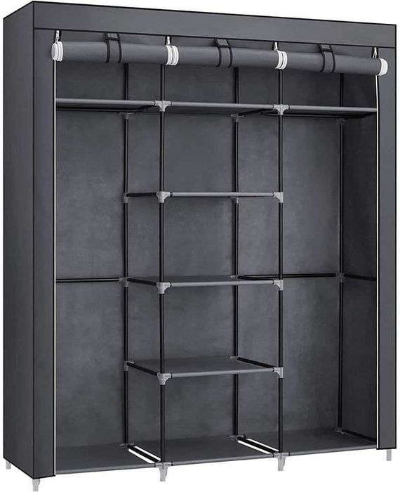 Armário portátil em tecido removível 175x 150x 45 cm NOVO ENVIO GRÁTIS