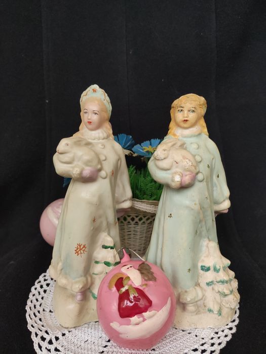 Новый год ссср,ёлка ссср, снегурочка ссср,дед мороз ссср