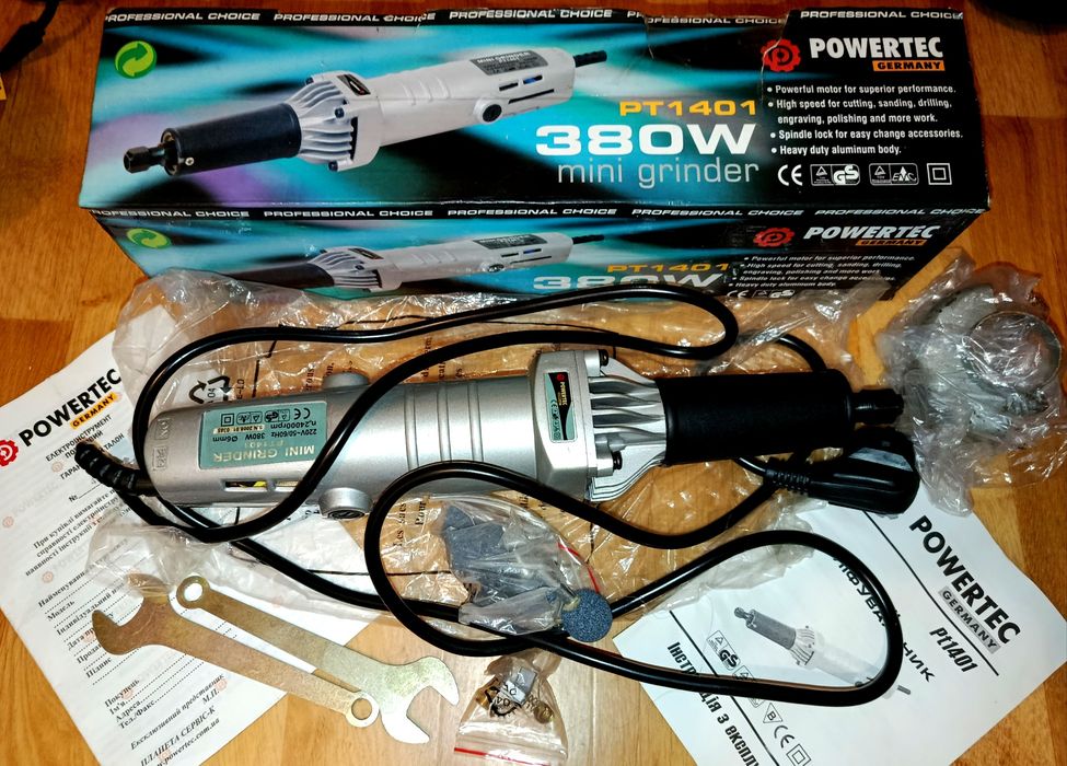 Мини шлифовальная машина Powertec Germany Pt1401