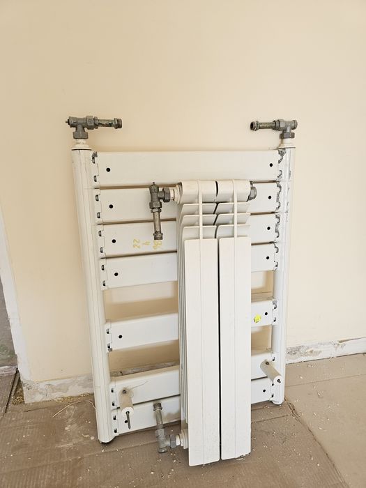 Caldeira gás natural Roca + 8 radiadores