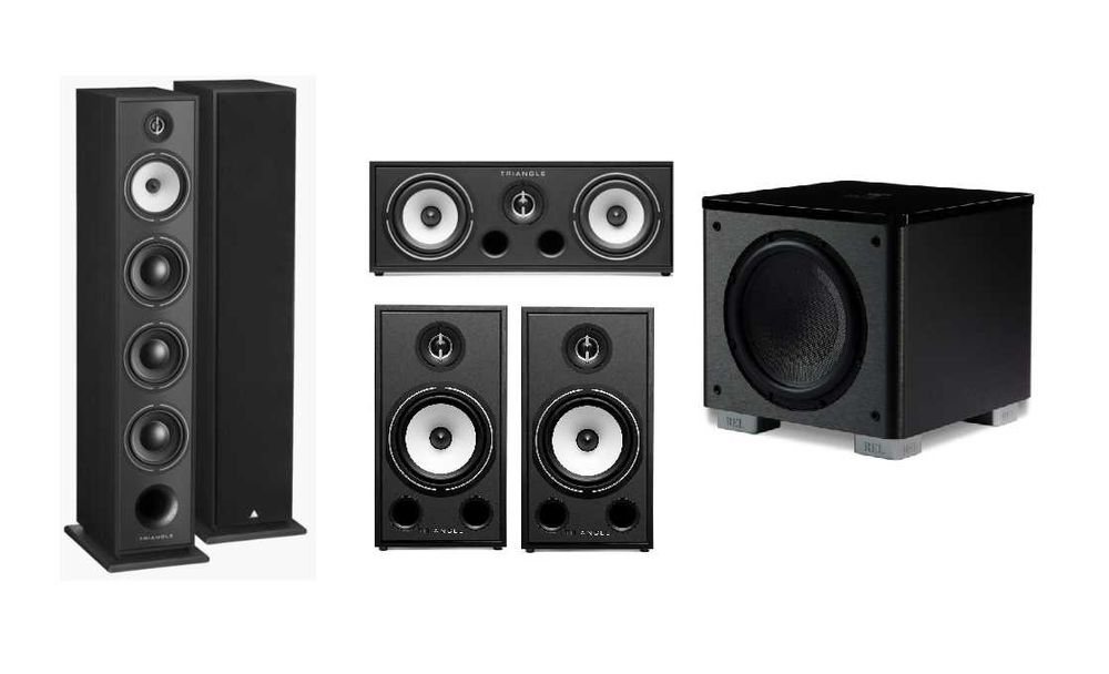 Kino domowe 5.1 Triangle BR09 BRC1 BR03 SUB REL HT1003 SKLEP