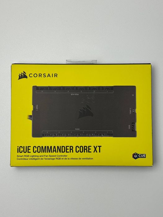 Модуль управління підсвічуванням Corsair iCUE COMMANDER CORE XT