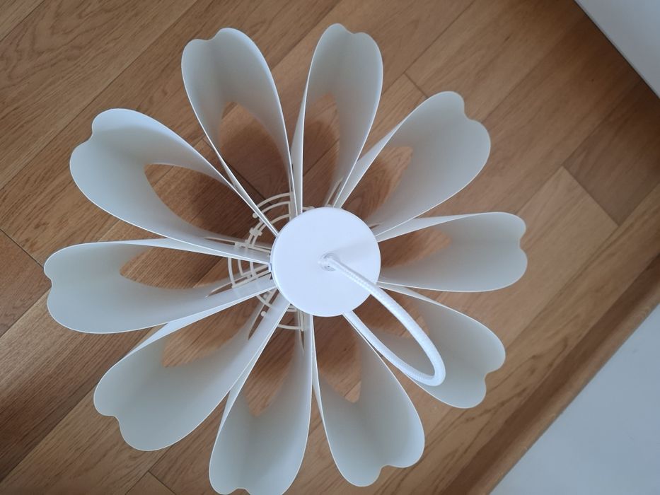 Lampa wisząca biała