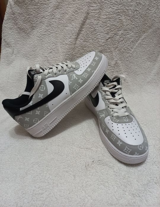 Кросівки Nike air force 1 x Louis Vuitton