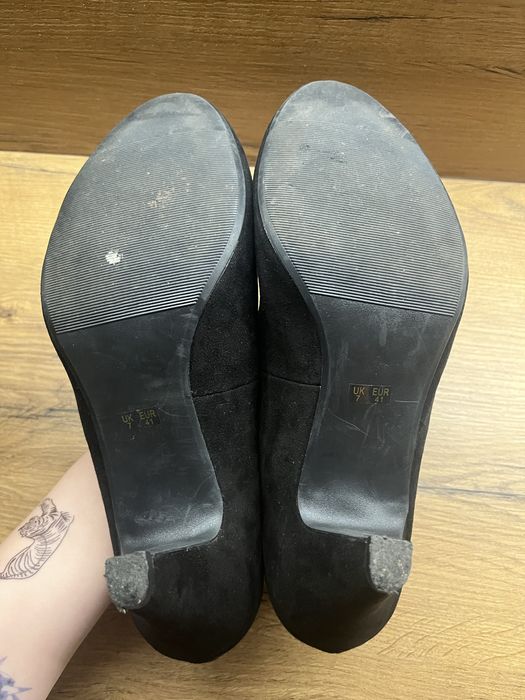 Buty na obcasie damskie 41