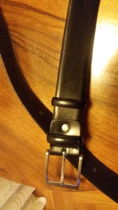 Pasek skórzany męski SOBIESKI - 130 cm