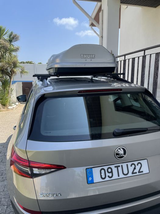 Alugo mala de tejadilho thule 400l