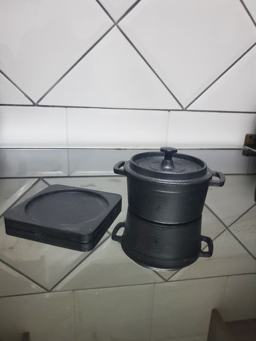 Mini Cocotte en ferro fundido 10cm
