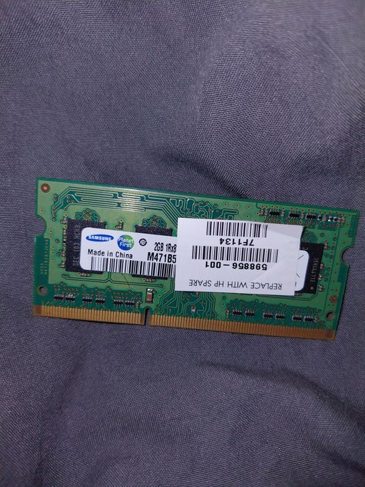 Ram ddr3 [x2] 2gb do laptopów