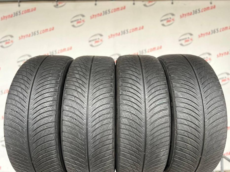 225/55 r18 michelin pilot alpin 5 4mm шини бу зима
