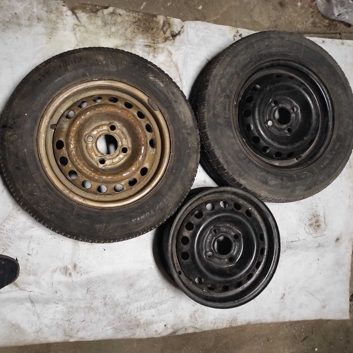 Бу стальні диски коліс Опель Кадет