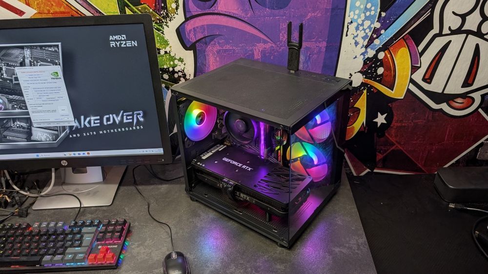 Komputer gamingowy ryzen 5 rtx 3070 ssd500nvme 16gb