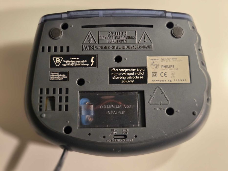 Radiobudzik Philips AJ3120