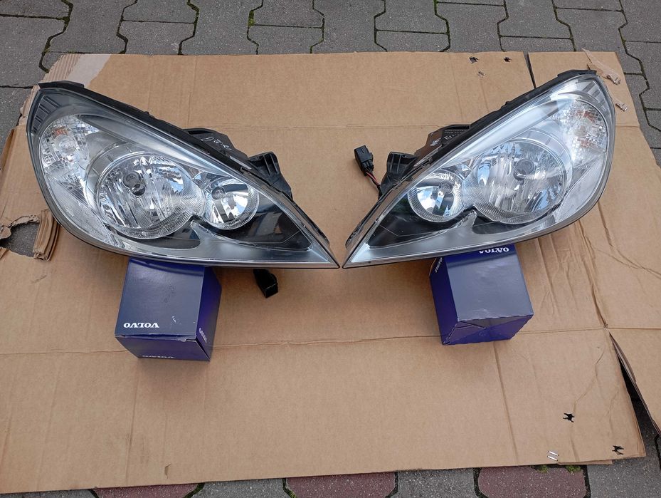 VOLVO S60 V60 Lampa Reflektor Lampy Przód Lewa I Prawa Zestaw 10-13R. Valeo EUROPA CZĘŚCI RADOM