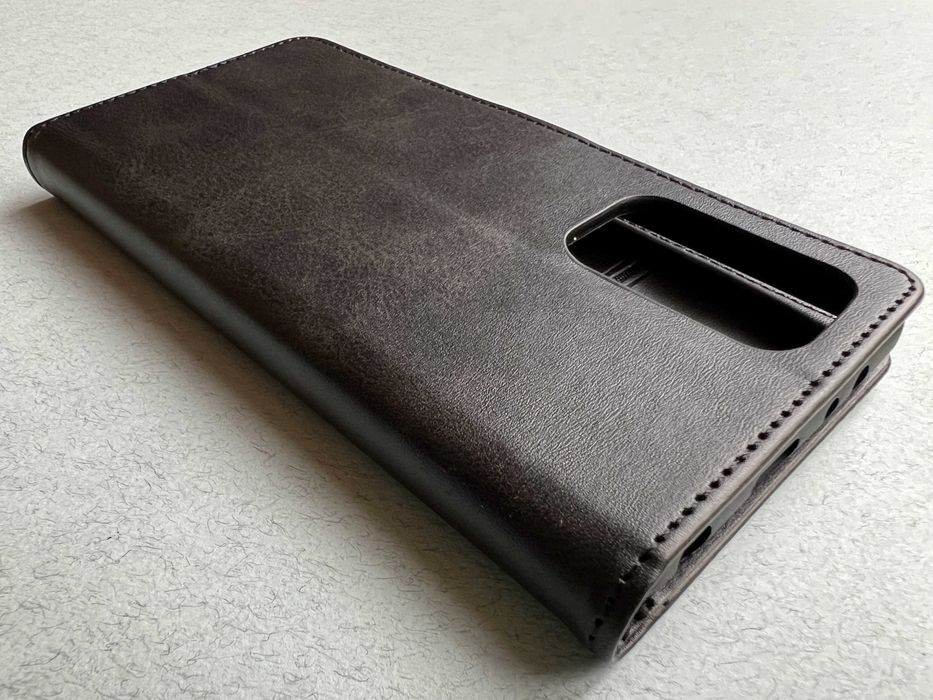 Redmi Note 10 Pro чохол-книжка Wave Fold Black чорний еко шкіра чехол