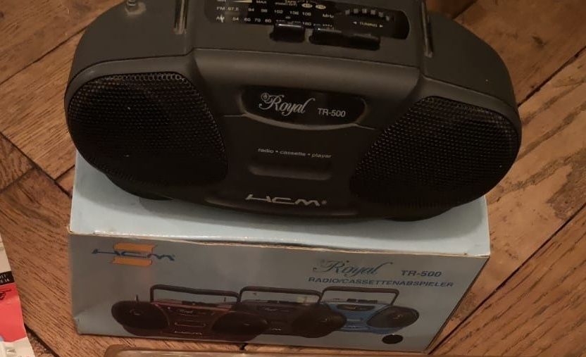 Radioodtwarzacz cd boombox 2szt Crown Taurus jamnik