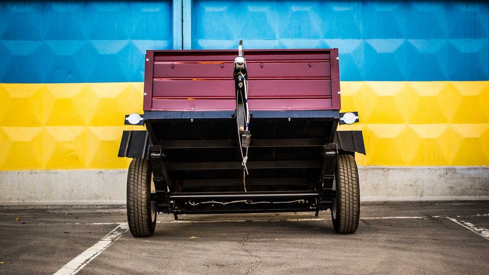 Новий причіп Дніпро-150 (150х130х35)-Кременчуцького заводу