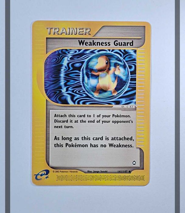 Weakness Guard 141/147 AQ Pokemon ENG-NM