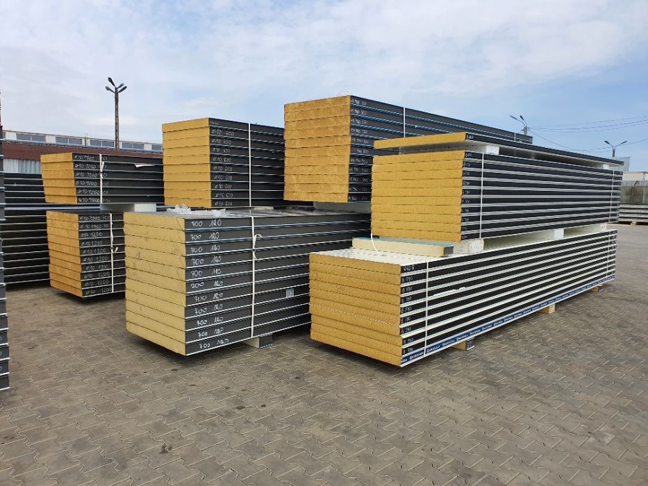 Płyta Warstwowa Poliuretan Płyty Warstwowe PIR Płyty obornickie NOWE