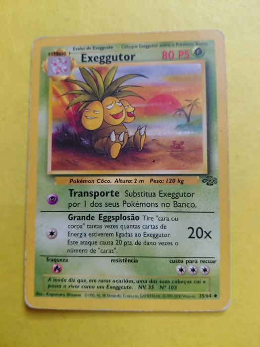 Pokemon Card - Exeggutor 80 PS