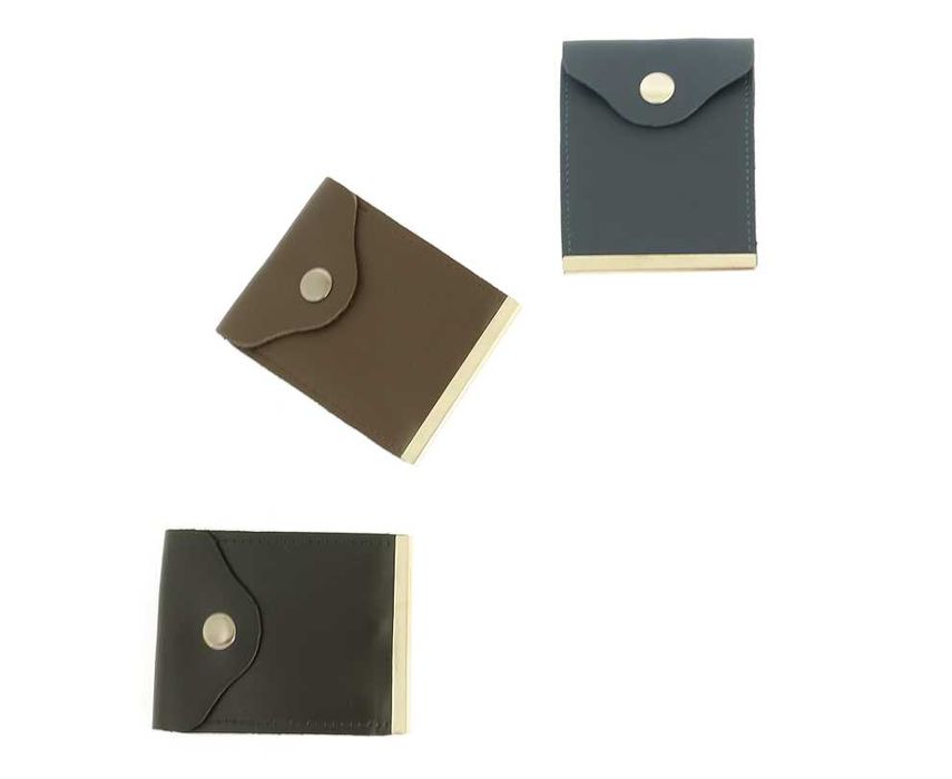 Skórzany portfel męski banknotówka bilonówka czarny skóra naturalna